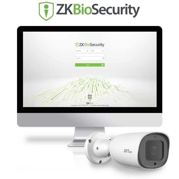 ZKBioSecurity Parking Module license plate recognition system