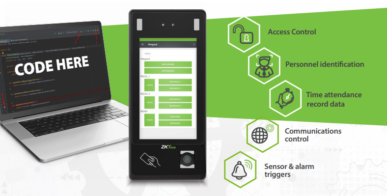 G4 Pro Multibiometric All-In-One Identification Terminal for Access Control