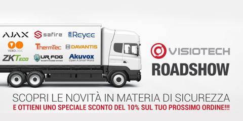 ZKTeco joins Visiotech Roadshow in Italy