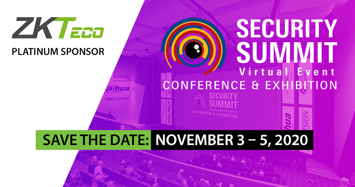 Join ZKTeco Europe at the Security Summit 2020!