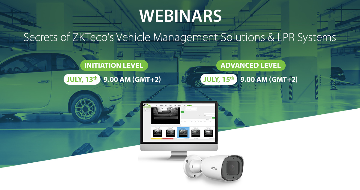 Webinars: Secrets of ZKTeco's Embedded Vehicle Management Solutions & LPR Systems
