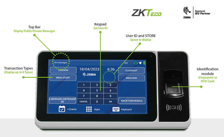 ZKTeco Europe strengthens Time & Attendance offerings with Zebra Technology Partnership