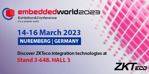 ZKTeco Europe joind Embedded World 2023 Exhibition Conference