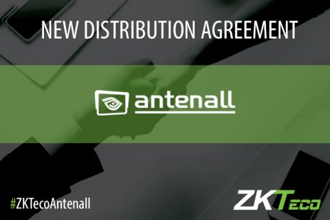 ZKTeco Europe signs a new distribuition agreement with Antenall