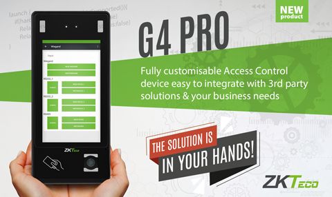 G4 Pro Multibiometric All-In-One Identification Terminal for Access Control