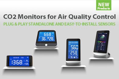 CO2 Sensors | New ZKTeco CO2 Monitors for Air Quality Control