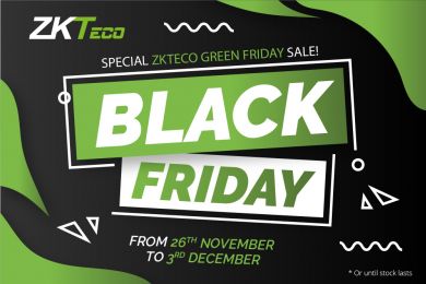 Black Friday 2020 ZKTeco Access Control T&A and Security Solutions