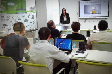 security solutions access control training at ZKTeco Europe