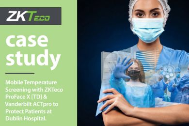 Mobile Temperature Screening with ZKTeco ProFace X [TD] & Vanderbilt ACTpro to Protect Patients