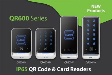 QR600 Series New IP65 Waterproof QR Code & Card Readers