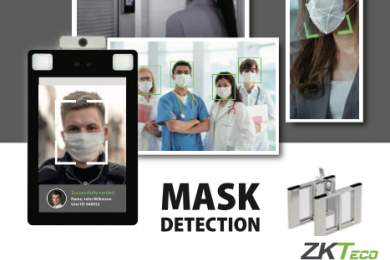 ZKTeco’s principle of Access Control with Mask Detection