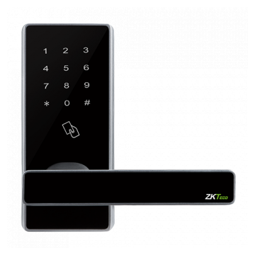 ZKTeco ML10B-ID Keyless Door Locks with Bluetooth/Biometric Fingerprint Door Lock Electronic Smart Lock for Home Zinc Alloy 5pcs of RFID Cards