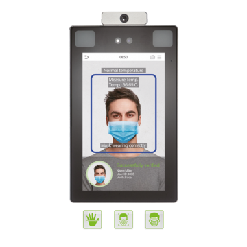 ProFace X [TD] Facial and palm recognition visible light ZKTeco access control device with fever detection