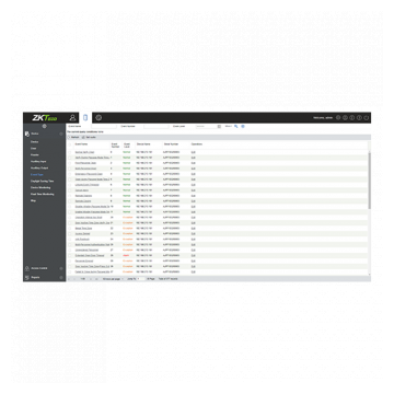 zkbioaccess-access-control-software-event-screenshot