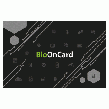BioOnCard Double Verification RFID Biometrics Solution Access Control
