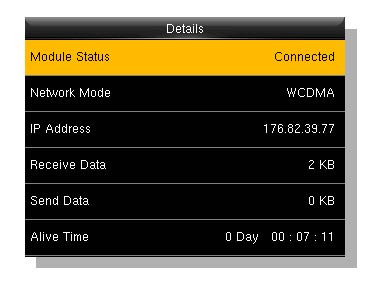 ZKTeco Europe, how to connect to 3G, 3G, 